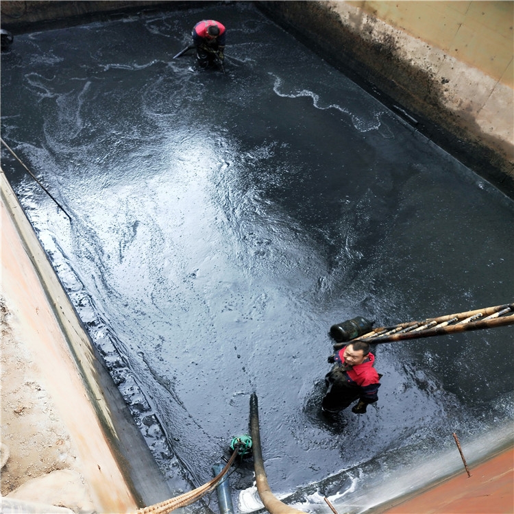 零陵废水池清理